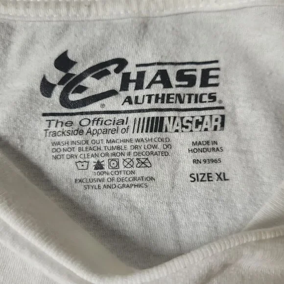 Ryan Newman  Chase‎ Authentics #39 Quicken Loans Sz XL Double Sided Graphic Tee - Picture 3 of 7